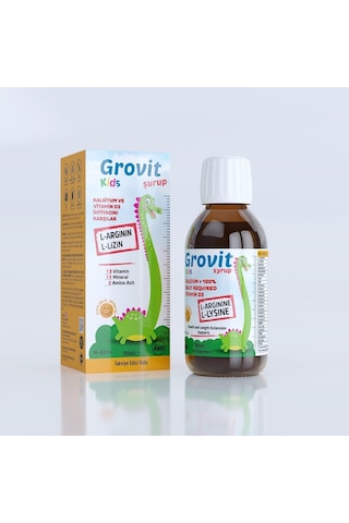 Grovit Kids Sıvı Takviye Edici Şurup 150 ML