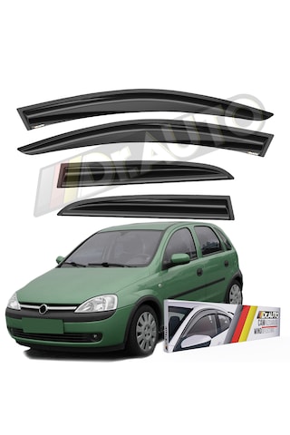 Opel Corsa C 2001-2006 Arası Cam Rüzgarlığı 4'lü