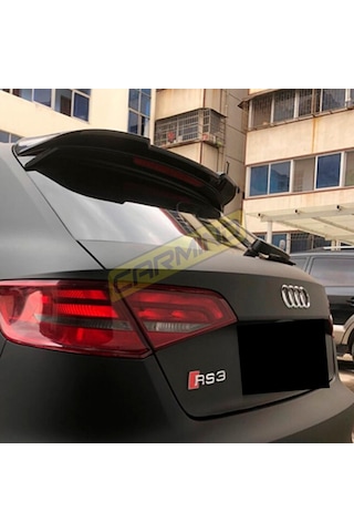 Audi A3 Hb Piano Black Spoiler 2014-2018 Plastik