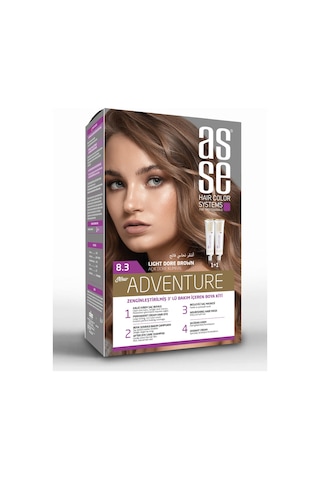 Asse Set Boya 8.3 Açık Dore Kumral (530343085)