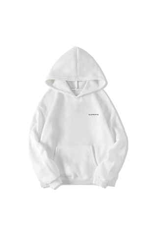 Brz Collection Unisex Oversize I'm Sally Hoodie Beyaz Beyaz