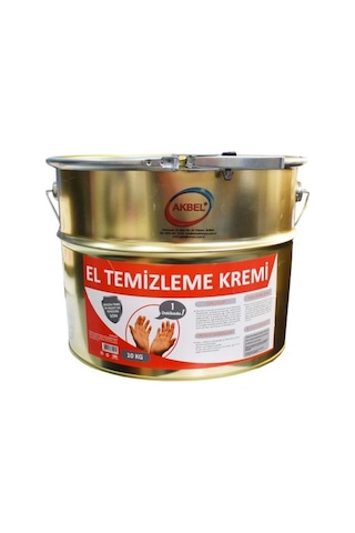 Akbel El Temizleme Kremi 10 Kg Metal Kutusunda
