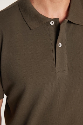 Tudors Erkek Regular Fit Klasik Kesim Pamuklu Yumuşak Dokulu Serin Tutan Kumaş Düz Pike Haki Polo Yaka Tişört-34949 Haki