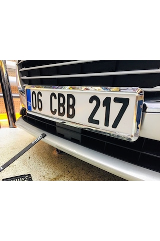 2 Adet Nikelaj Plakalık. Yeni Nesil Plakalık Krom Plakalık 442300105