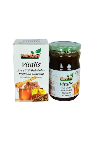 Hel-Kim Vitalis Arı Sütü Bal Polen Propolis Ginseng Karışımı 780 G