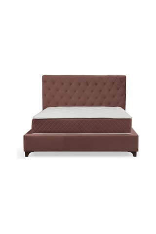 140x200 Deluxe Baza+başlık+sonata Yatak Gül Kurusu