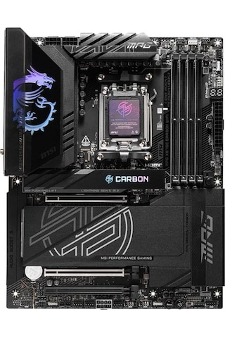 Msı Mpg X870e Carbon Wıfı Amd X870e Soket Am5 Ddr5