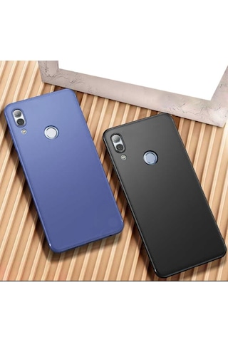 Honor 10 Lite Kamera Korumalı Kaliteli Soft Kılıf Siyah