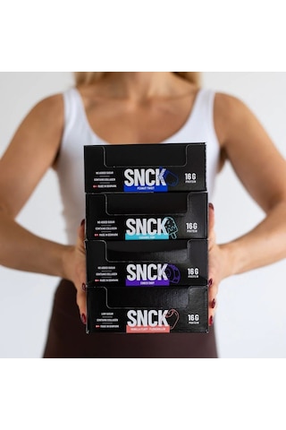 Scnk Protein Bar 12 X 55 Gr Caramel Pop - Sağlıklı Atıştırmalık