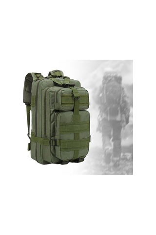 Pazly Büyük Kapasiteli Yeşil Yürüyüş Sırt Çantası - Spor Ve Outdoor İçin Yeşil