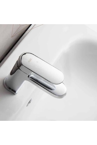 Nsk Dorlia Tek Gövde Lavabo Bataryası Krom N2017002