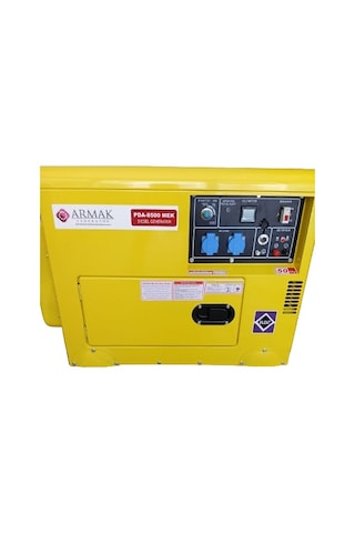Armak PDA-8500 MEK 7,5 KVA Dizel Trifaze Jeneratör