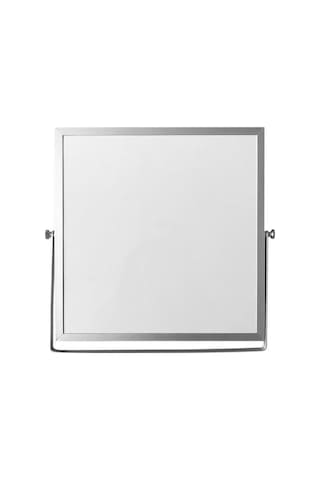 Pazly Cbtx Taşınabilir Manyetik Masaüstü Küçük Beyaz Tahta Mesaj Yazı Tahtası, 25cm X 25cm Boyutunda Özellikle Ev Dekorasy Beyaz