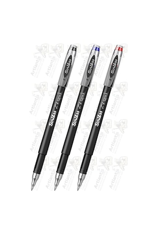 Siyah Mavi Kırmızı Pilot Kalem Speed 27 3 Adet Scrikss Pilot Kalem 0.7 Mm Roller Uçlu Pilot Kalem İnce Uçlu Likit Mavi