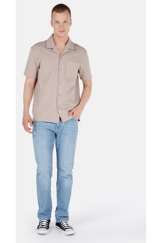 Colin's Colins Normal Kesim Shirt Yaka Cepli Bej Erkek Kısa Kol Polo Tişört Cl1068826 Cl1068826 Q1.v1 Beı Bej