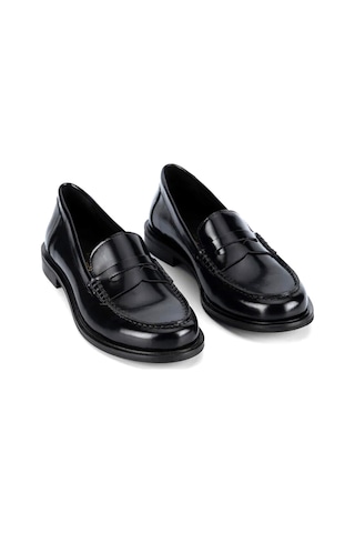 Nero Black Oxford Klasik Kadın Elsa-n252-abf Elisa Lanci Abrasıv-luxor Siyah