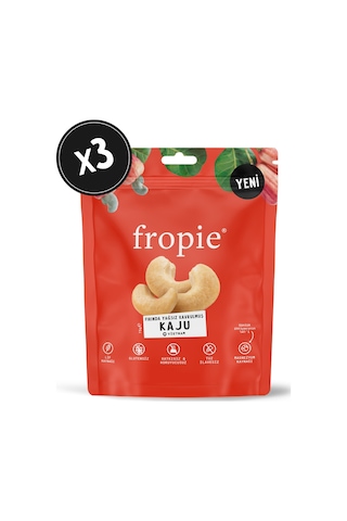 Fropie Kaju - Fırında Yağsız Kavrulmuş 3 x 75 G