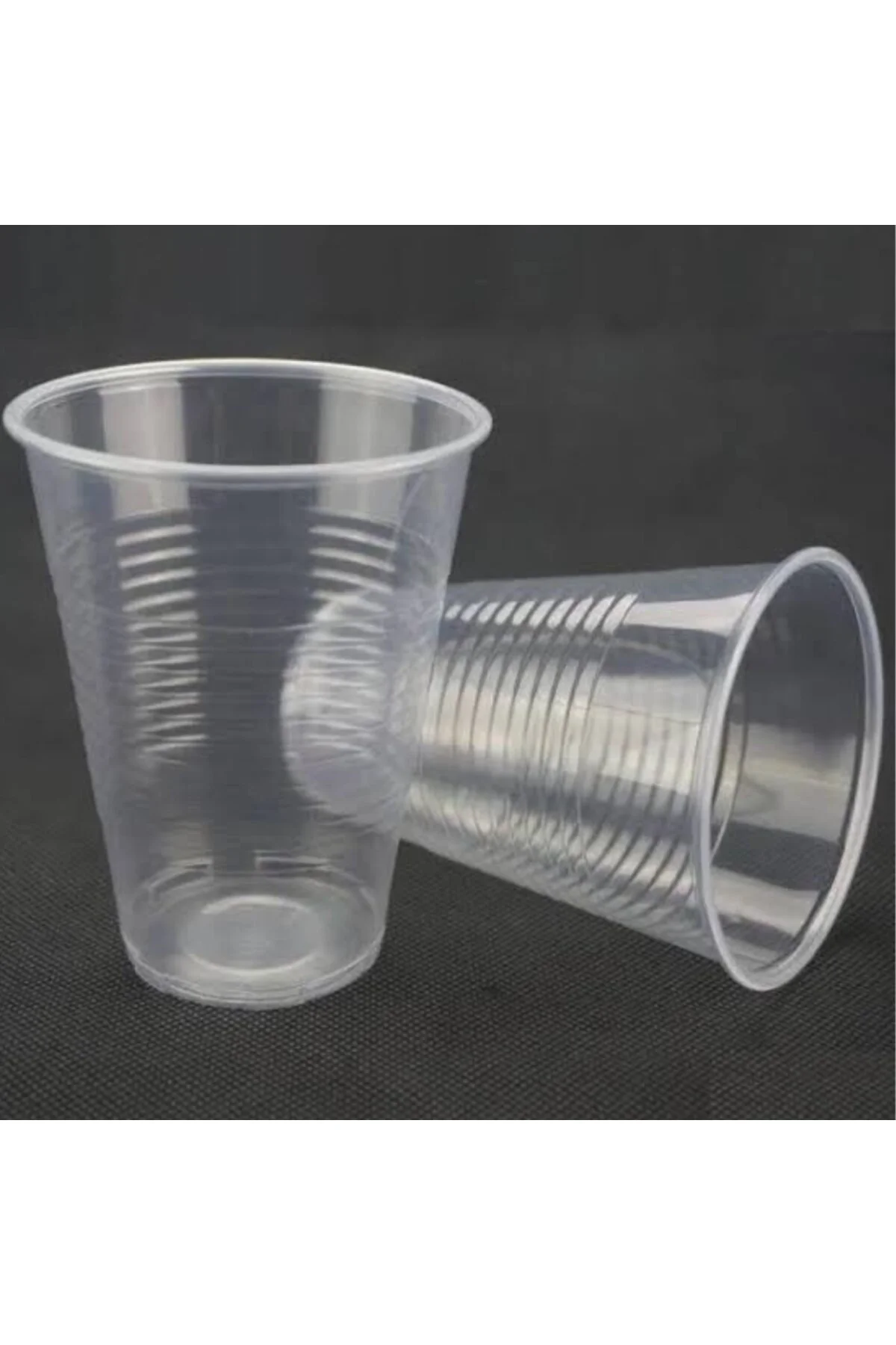 100 Lü 100 Cc Plastik Bardak Tek Kullanımlık Mini Bardak Soğuk & Sıcak İçecekler İçin Şeffaf