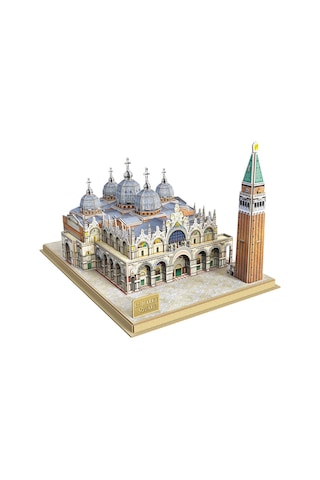 National Geographic San Marco Meydanı 3d Puzzle 107 Parça