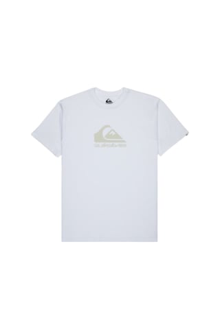 Quiksilver Ev Comp Logo Erkek Tişört Beyaz