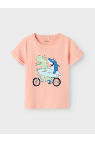 Name It Nmmvux Ss Top Erkek Çocuk T-shirt 13227488 Yavruağzı