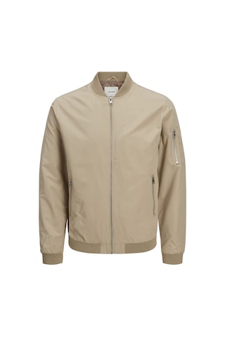 Jack & Jones Fermuarlı Bomber Ceket 12165203 Crockery Bej