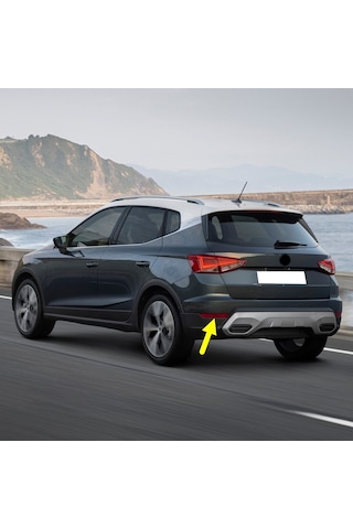 Seat Arona 2022-25 Sol Arka Tampon Reflektörü Kedi Gözü 6f9945105