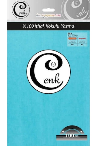 Abarta Cenk Düz Renk Yazma 100cm Poşetli Renk Seçenekleri Bebe mavi