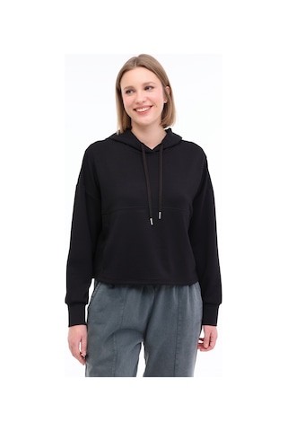 Lumberjack Wl Enya 17ms434 5fx Siyah Kadın Sweatshirt Siyah
