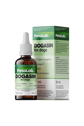 Dogasın Köpekler İçin Tüy Sağlığını Destekleyici Multivitamin Damla 50 Ml