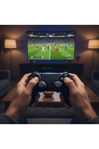 Ers Bluetooth Kablosuz Gamepad Ergonomik Tutuş, Hassas Analog Joystick, Pc & Amp Mobil Uyumlu Oyun Kolu