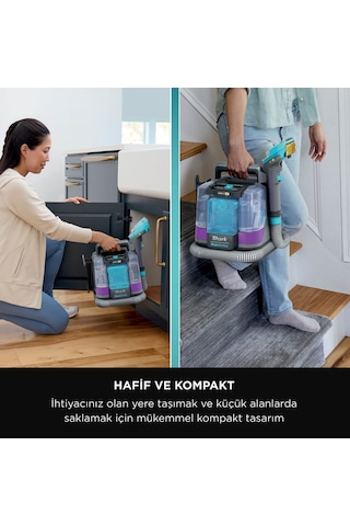 Shark Stainstriker Hairpro - Pet Başlıklı, Koltuk Yıkama