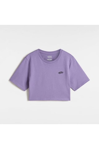 Vans Style 76 Iı Crew Crop Kadın Mor Tişört Mor