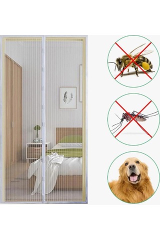 Mıknatıslı Kapı Sinekliği Tül Perde 105 X 210 Cm 5365