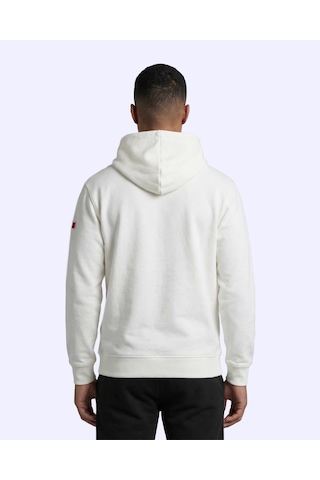 Kappa Talie Hodie Erkek Beyaz Comfort Hoodie