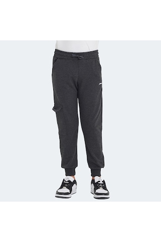 Slazenger LIVE IN Unisex Çocuk Eşofman Altı Koyu Gri
