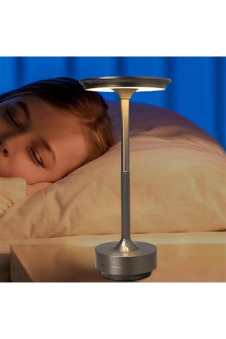 Kablosuz Masa Lambaları Dokunmatik Kontrol Atmosfer Işığı Grisi