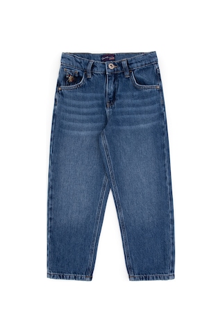 U.s. Polo Assn. Erkek Çocuk Mavi Pantolon Jean 50316757-dn0022 Mıd Blue