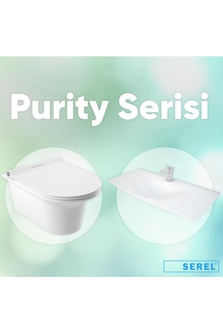 Serel Purity Asma Klozet Kapak Hariç Pr10ads110h