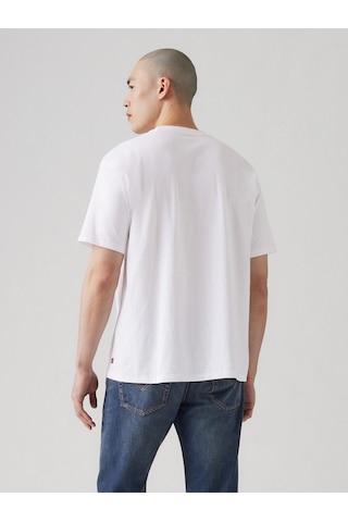 Levi's Erkek Vintage Tee Bisiklet Yaka Beyaz T-shirt - A0637-0000 Beyaz