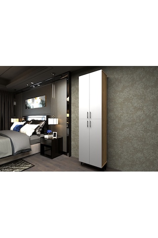 4 Kapaklı Lüx Dolap D/43 G/60 Y/190