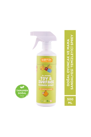 Babyton Oyuncak ve Mama Sandalyesi Temizleyici Sprey 500 ML