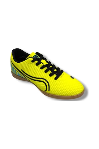Walked 233-26 Futsal Erkek Salon Futbol Ayakkabı Sarı Siyah