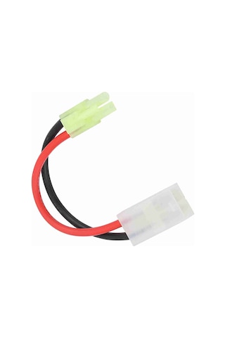 Kosona 16 Awg Silikon Kablo Rc Adaptörü - Büyük Tamiya Dişi/mini Tamiya Erkek, 13cm Uzunluk, Kararlı Performans