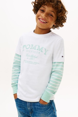 Tommy Hilfiger Erkek Çocuk Tişört Kb0kb10055 BEYAZ