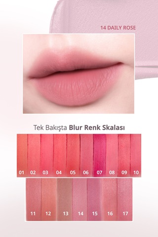 Peripera Over Blur Tint 014 Daily Rosy