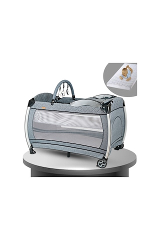 Baby Home 600 Nanny Bebek Oyun Parkı Yatak + Sünger Yatak