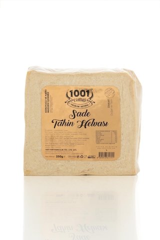 1001 Çiftliği Sade Tahin Helvası 250gr Katkısız