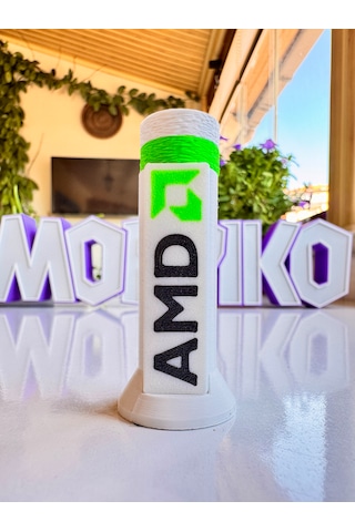 Amd Tasarım Yükseklik Ayarlı Ekran Kartı Destek Aparatı