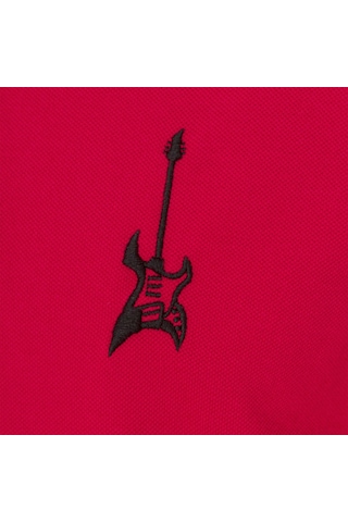 Routefield Punk Erkek Polo Tişört Bordo